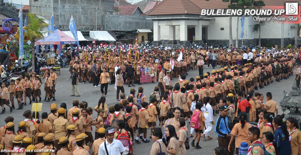 Karnaval Warnai Pesta Siaga Kwarran Buleleng