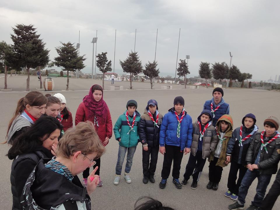 Atashgah scout group held an orienteering event.