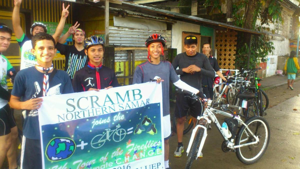 Bike vs Climate Change 17th tour of the Fireflies 10/20/16I The Scramb Northern Samar