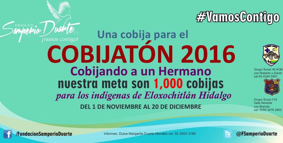 Cobijatón 2016 - Cobijando a un Hermano