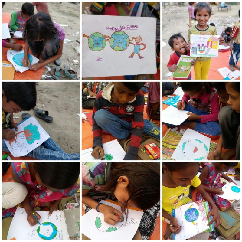 World earth day 22 April 2018 drawing competition 