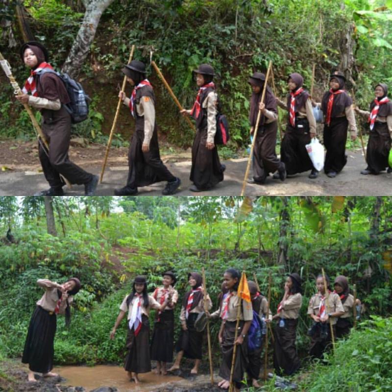 Penjelajahan Penggalang SMP N 41 Semarang