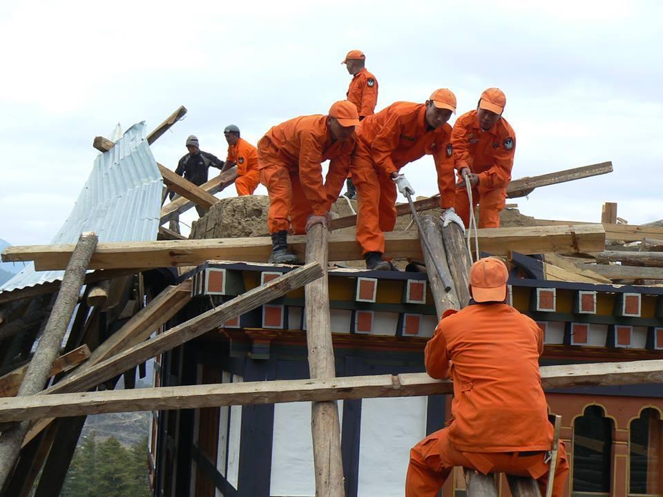 Mitatgation of House After the Wind Strom