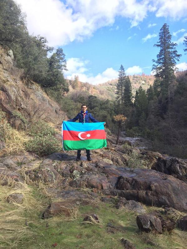 Scout of Azerbaijan as a member of Boy Scout of America