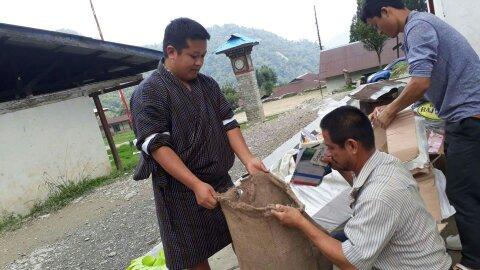 Waste Segregation and Fund Raise