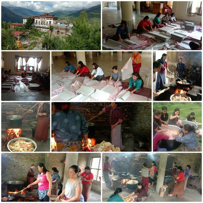 Radhi Scout volunteer service.