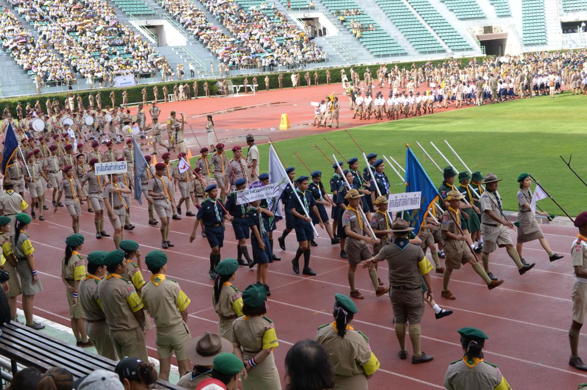 Being the photographer at Thai scouting day.