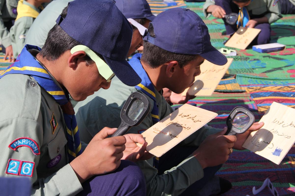 Scouts Go Solar Roadshow- Afghanistan Scouting 