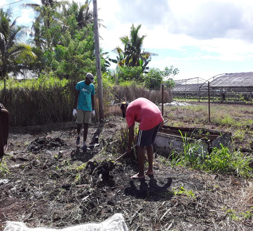 Clean up program at vitogo village 