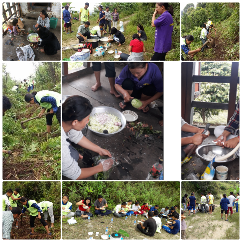 Electric fence in community 