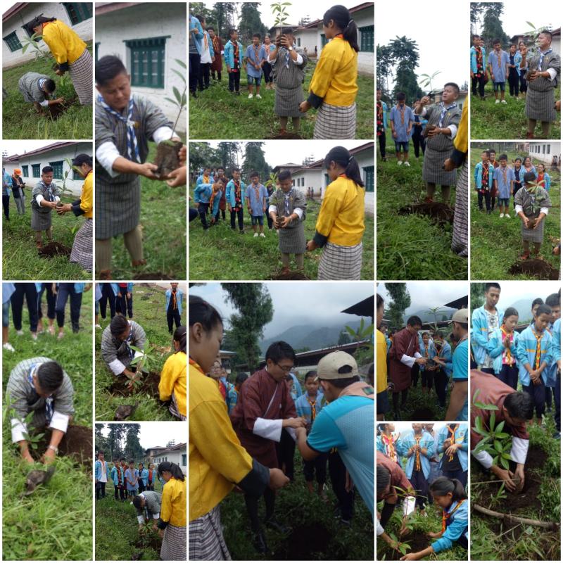 Visit to Schools for Scouting activities