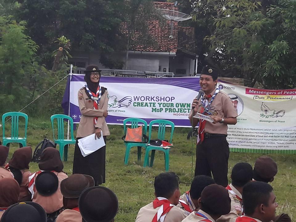 MoP Kuningan visited Pemalang Camp