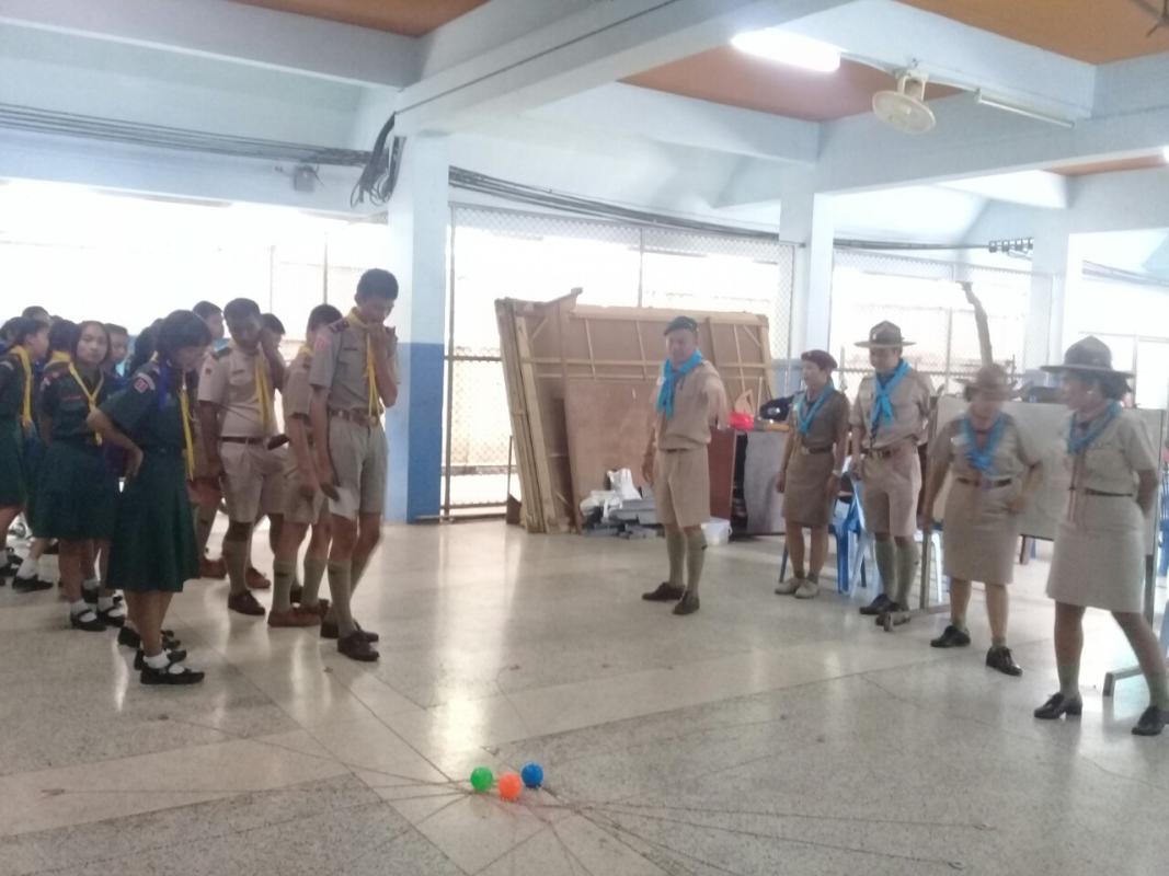 การอบรมลูกเสือผู้นำสันติภาพ 