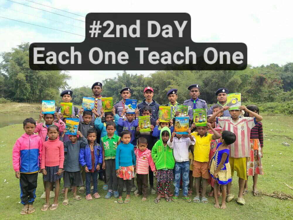 2nd Day Each one teach one