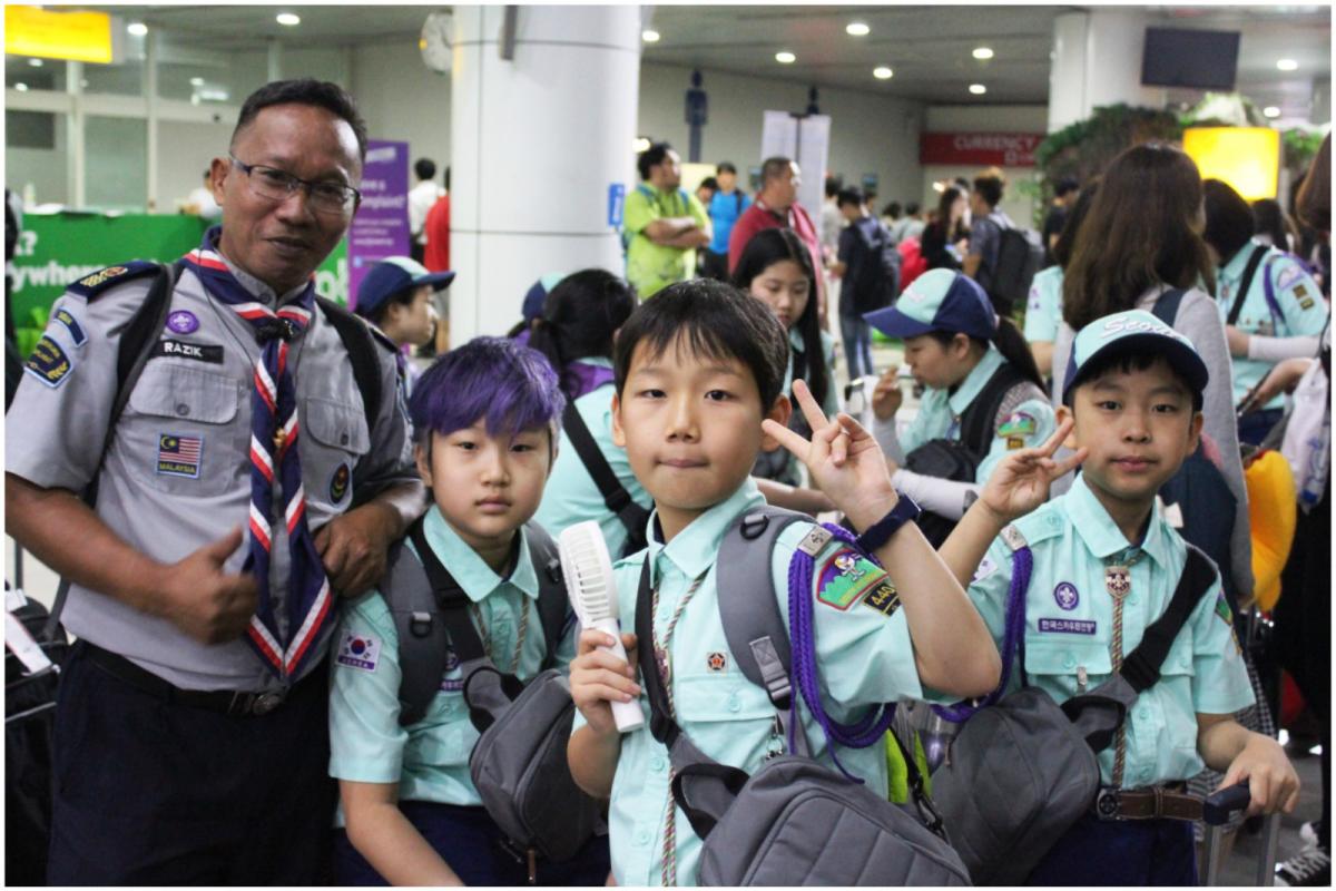 South Gyeonggi Council and Sabah Scout Council Scout Cultural Exchange program 2020
