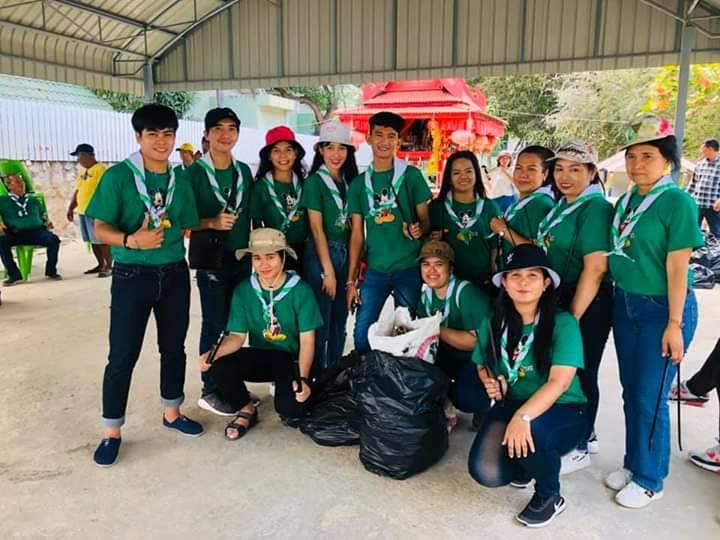 MoP thailand เก็บขยะริมชายหาด