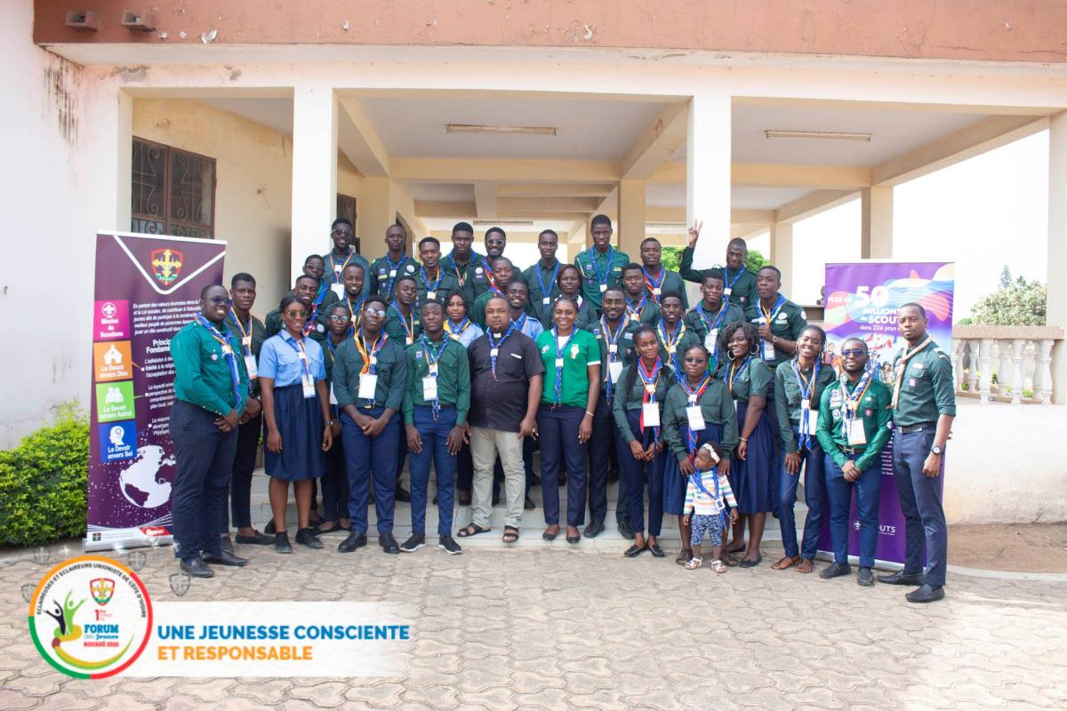 1er Forum des Jeunes Eclaireuses et Eclaireurs Unionistes de Côte d’Ivoire 