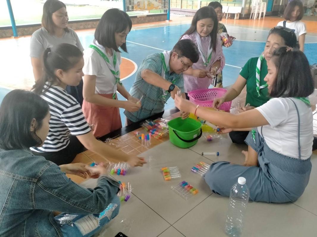 โครงการจิตอาสาทำสเปย์ป้องกันเชื้อไวรัส Covid-19
