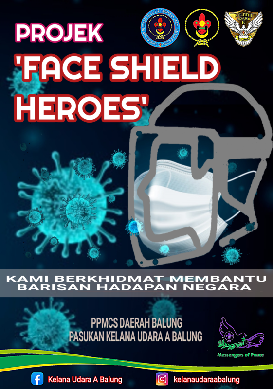 Projek Face Shield Heroes (Perisai Muka)