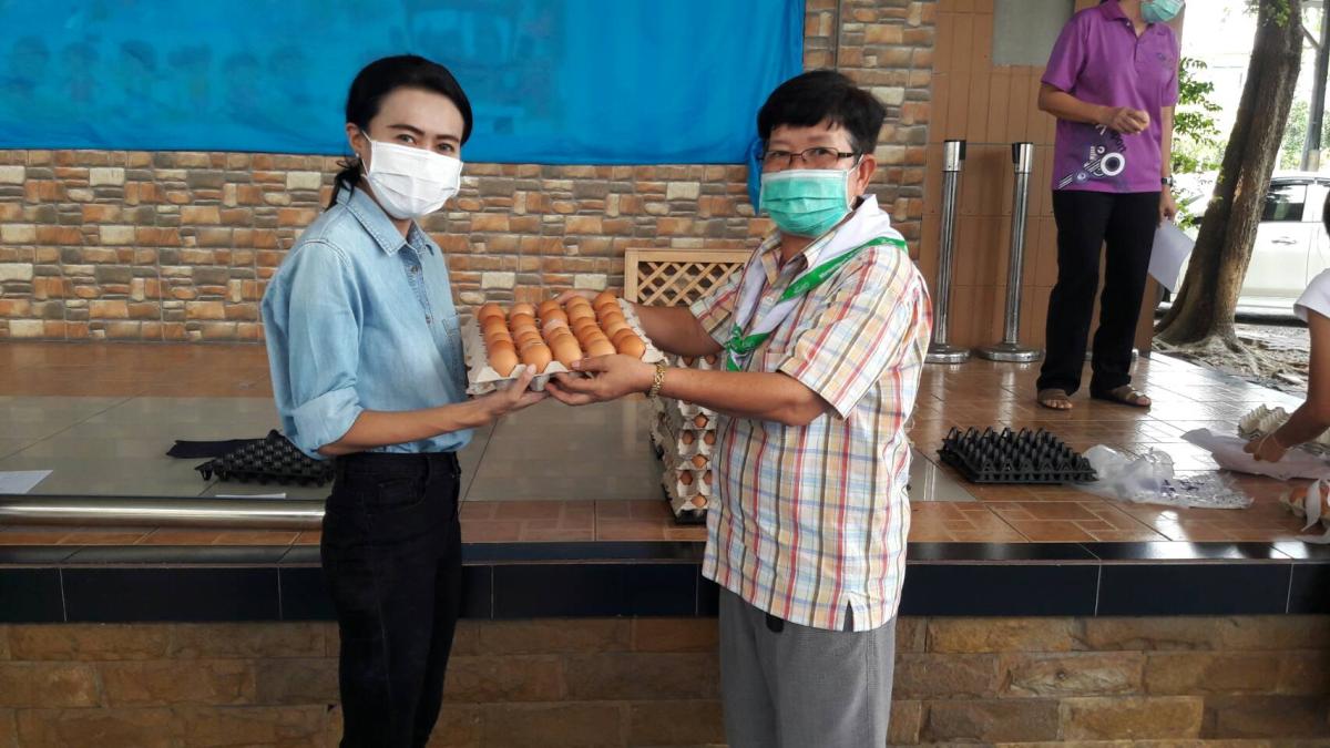 กิจกรรมแจกไข่