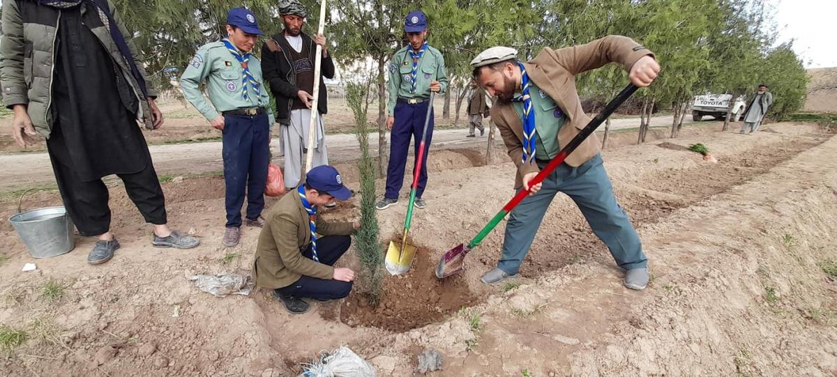Green Scouts for Green Afghanistan in (March 2021)