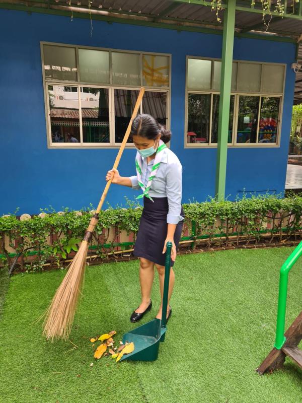 จิตอาสาทำความสะอาด