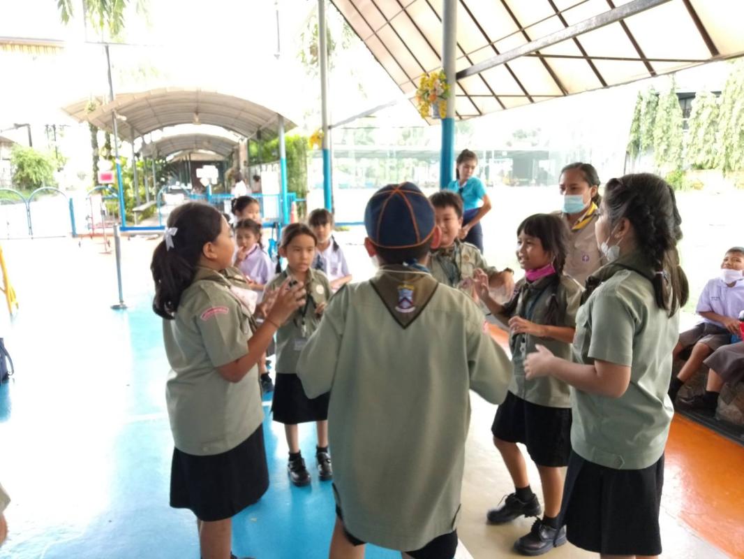 ฝึกซ้อมเต้นเมาคลีล่าสัตว์