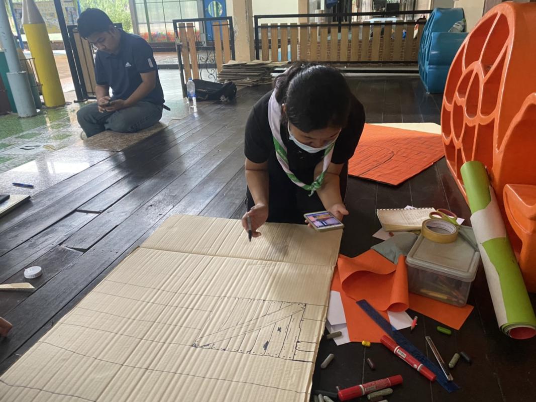 กิจกรรมทำฉากเล่านิทาน