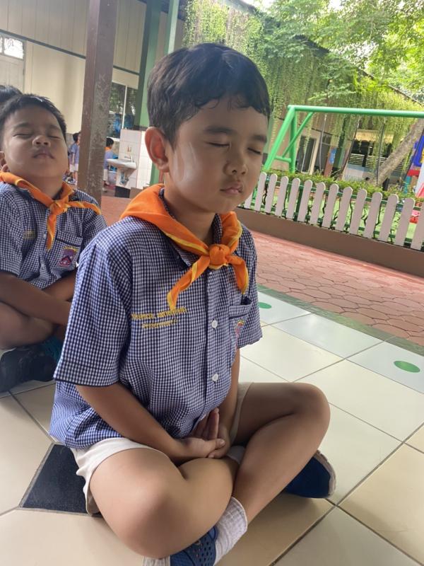 กิจกรรมนั่งสมาธิ