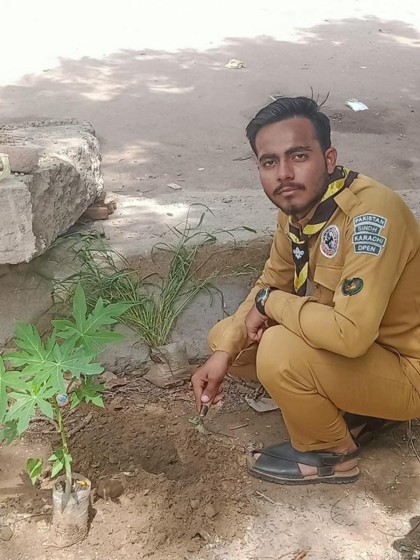 Isna Asheri Scout's One Scout One Tree Project ~ 2nd Plantation Drive