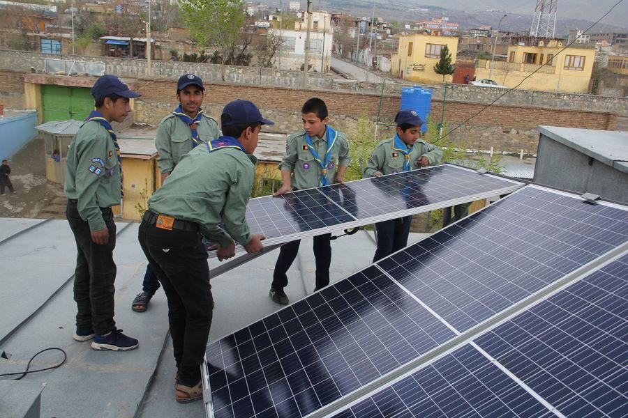 Another Successful Community Development (Scouts go Solar)