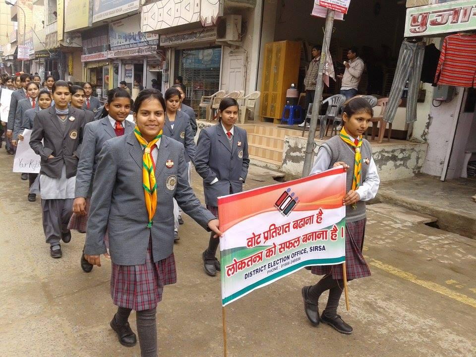  Voters Day Reilly by Scouts & Guides