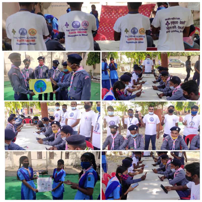 plastic tide turner challenge BSG Vaishali Bihar