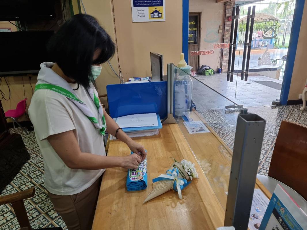 จิตอาสาแพ็คเสื้อ