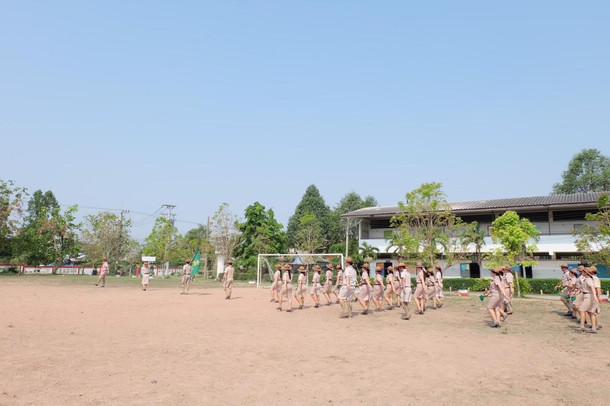 เดินสวนสนาม