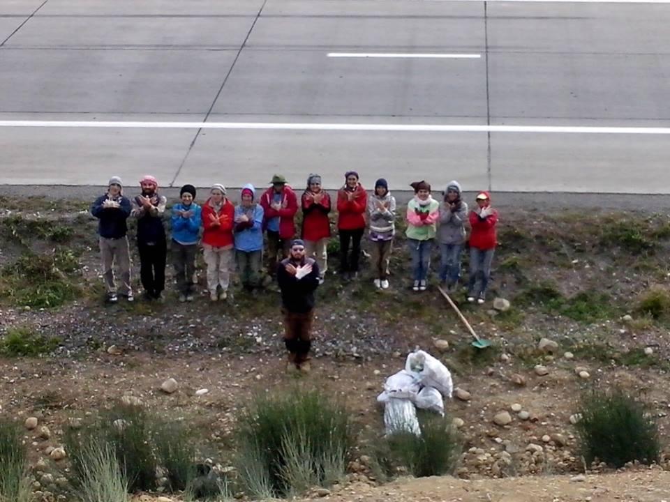 Georgian Scouts with Acheologists