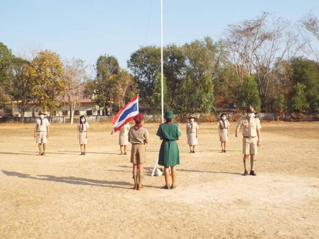 เคารพธงชาติ