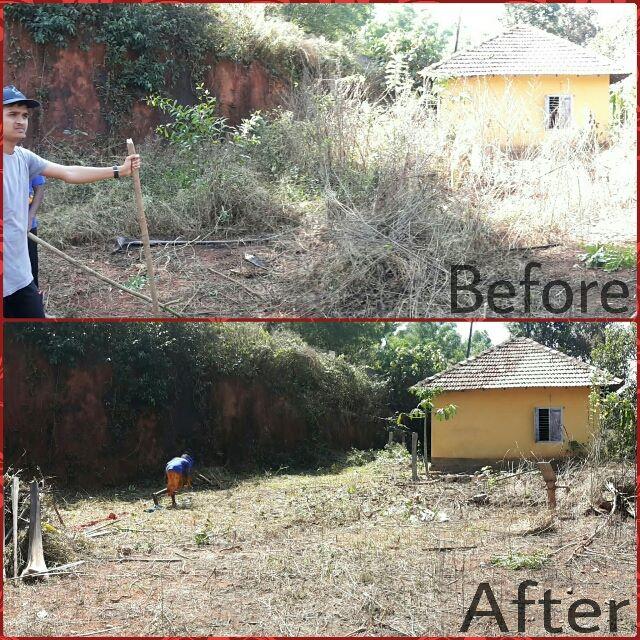 We done our community  development project