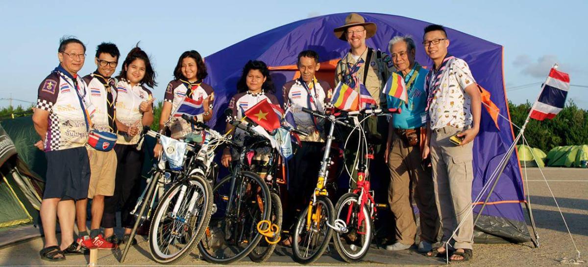 En Route to the World Scout Jamboree 2015