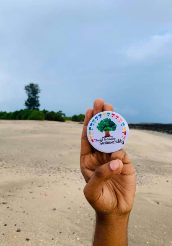 Planted Tree at Beside a newly built road near Markas Mosque area at Gazipur