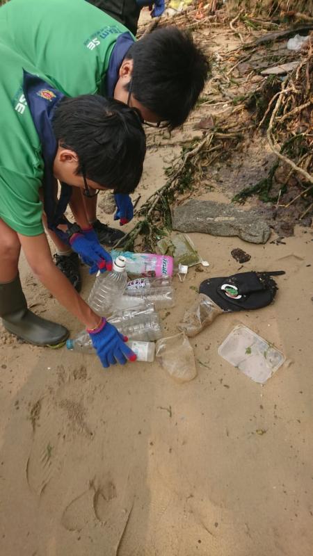 International Costal Clean-up (ICC) Soaring Eagles Air Scout Wing Singapore