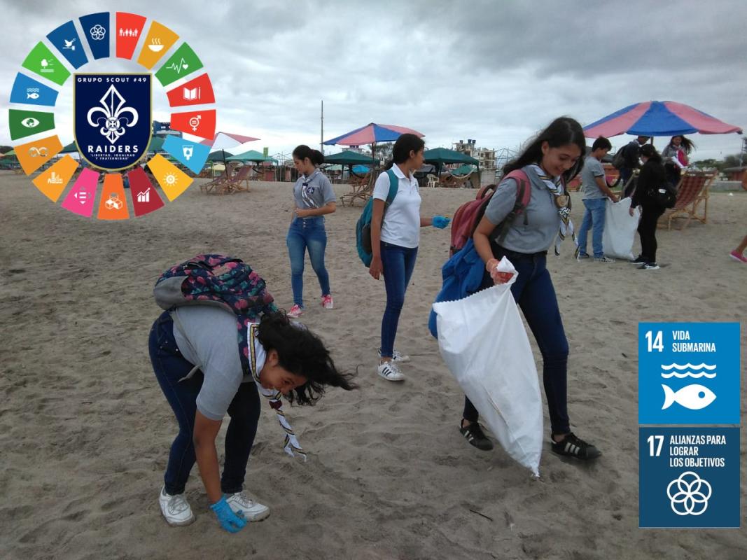 Minga "Ama tu playa"