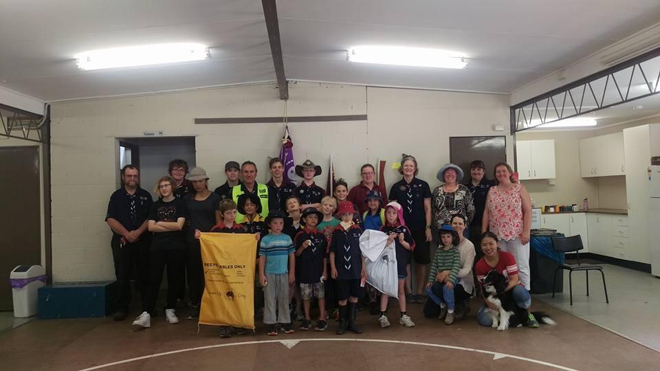 Southwell Scout Group (Cubs Organised) Cleanup Australia Day Activity