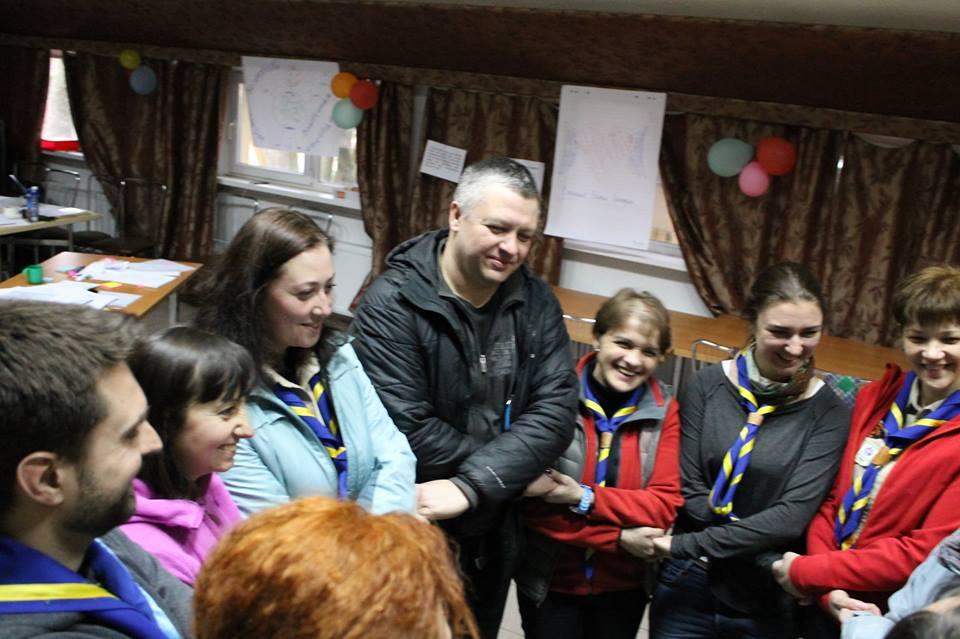 The training course for scout leaders in Dnipro