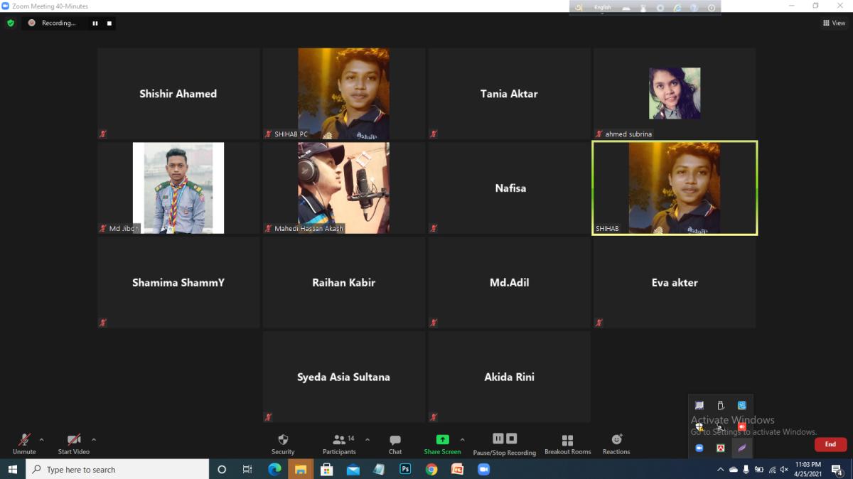 MOP Discussion on Online
