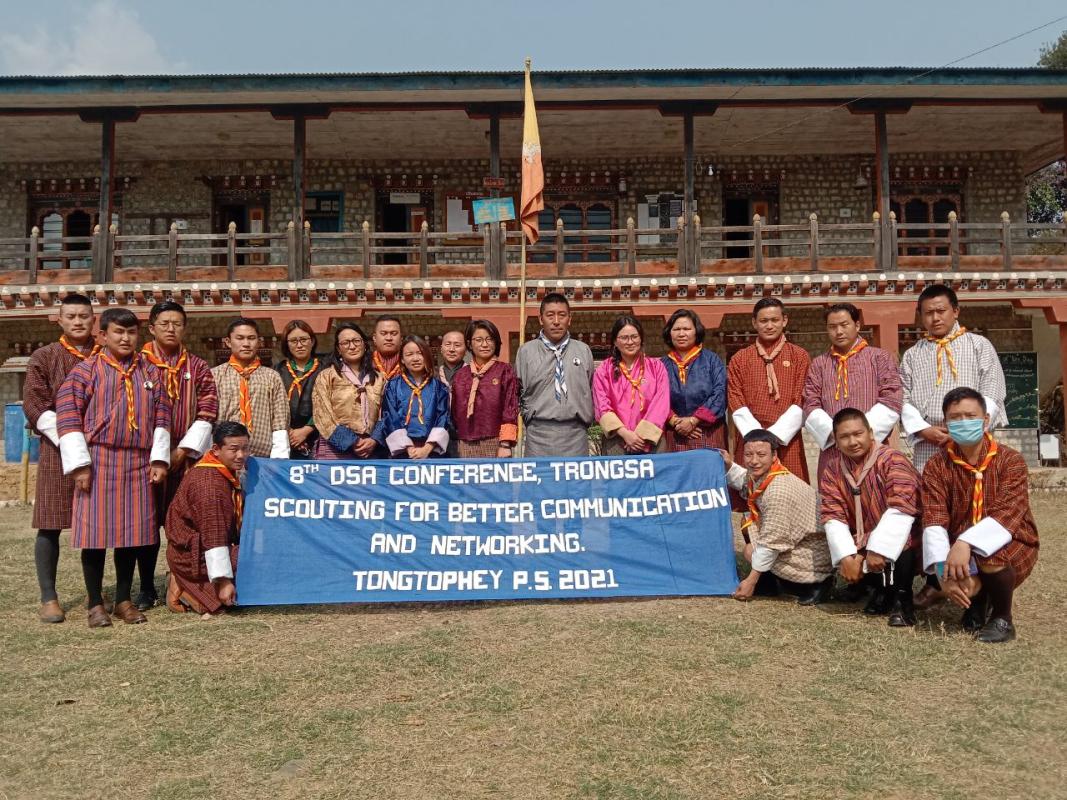 8th District Scouts Conference of Trongsa 