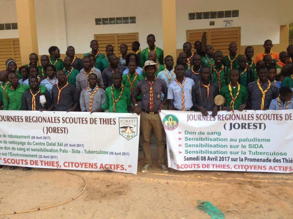 Journées Régionales des Scouts de Thies