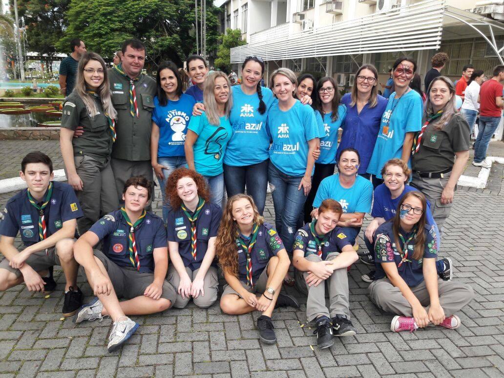 Mobilização sobre o Dia Mundial de Conscientização do Autismo