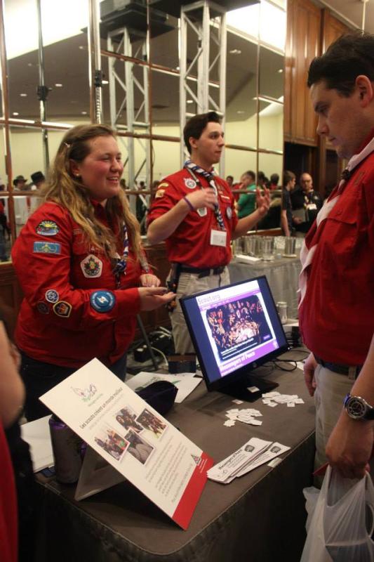 Scouts Canada National Scout Expo: MoP Booth