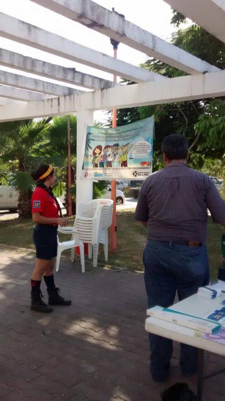 Campaña de salud reproductiva en zona marginada
